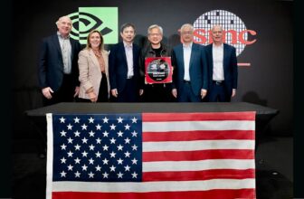 NVIDIA reveals off its first Blackwell wafer manufactured within the US