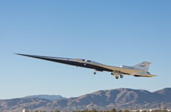 NASA’s supersonic jet completes its first flight in California