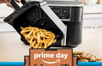 This Ninja dual-zone air fryer is 30 % off for Prime Day