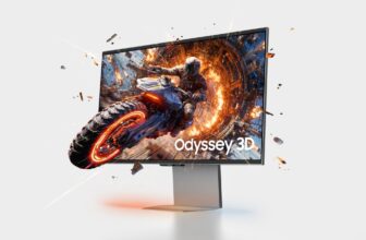 Samsung’s newest Odyssey gaming monitor has a 32-inch 6K display with glasses-free 3D