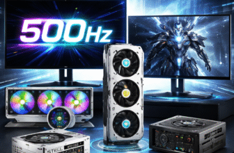 ASRock CES 2026 Lineup Contains 500Hz OLED Screens And New PSUs