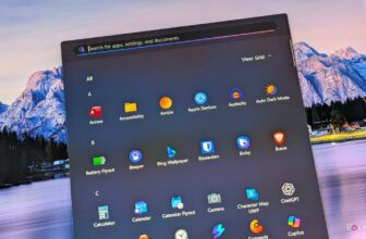 I reworked my Home windows 11 Begin Menu into an Android app drawer