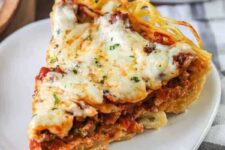 Simple Baked Spaghetti Pie