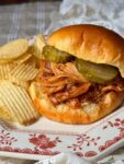 SLOW COOKER CHICKEN BARBECUE – The Southern Girl Cooks