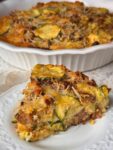 Inconceivable Zucchini Pie with Sausage